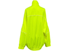 画像をギャラリービューアに読み込む, 極美品 BALENCIAGA バレンシアガ パイピング オーバーサイズ トラック ジャケット 蛍光 イエロー 2020年 ポリエステル 643053 サイズ38 中古 65736