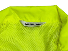 画像をギャラリービューアに読み込む, 極美品 BALENCIAGA バレンシアガ パイピング オーバーサイズ トラック ジャケット 蛍光 イエロー 2020年 ポリエステル 643053 サイズ38 中古 65736