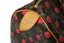 Load image into Gallery viewer, 極美品 LOUIS VUITTON ルイヴィトン 村上隆 スピーディ25 モノグラムチェリー M95009 中古 65741