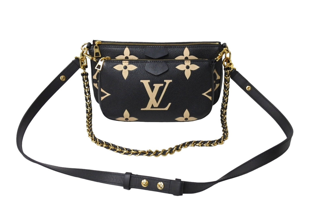 LOUIS VUITTON ルイヴィトン ミュルティ ポシェット アクセソワール ショルダーバッグ M45777 モノグラム アンプラント 美品 中古  65742 – Casanova Vintage