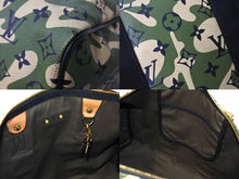 画像をギャラリービューアに読み込む, LOUISVUITTON ルイヴィトン モノグラム フラージュ スピーディ35 ボストンバッグ ハンドバッグ M95773 迷彩 村上隆 美品 中古 65753