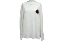 Load image into Gallery viewer, MONCLER モンクレール 長袖Ｔシャツ ワッペン トップス コットン サイズなし E10918040600 ホワイト 良品 中古 65766