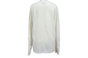 MONCLER モンクレール 長袖Ｔシャツ ワッペン トップス コットン サイズなし E10918040600 ホワイト 良品 中古 65766