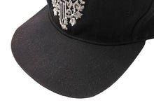 Load image into Gallery viewer, CHROME HEARTS クロムハーツ トラッカーキャップ ダガー 刺繍 ONE SIZE 53-60 ブラック コットン シルバー925 良品 中古 65771