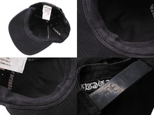 Load image into Gallery viewer, CHROME HEARTS クロムハーツ トラッカーキャップ ダガー 刺繍 ONE SIZE 53-60 ブラック コットン シルバー925 良品 中古 65771