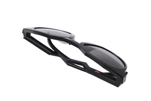 OAKLEY オークリー サングラス HSTN ハウストン ボストン型 OO9464A-0152 52◻︎21 140 プラスチック ブラック 美品 中古 65775