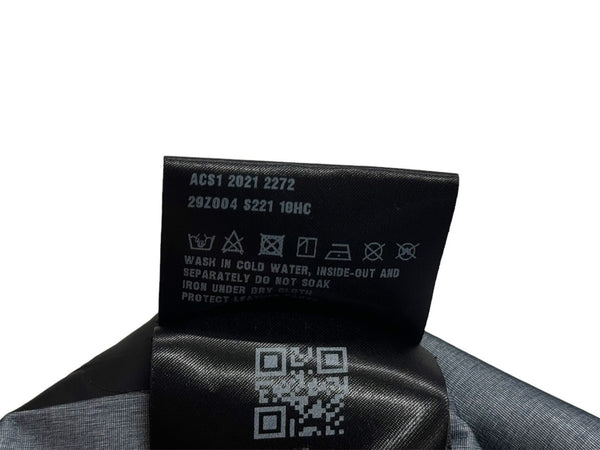 PRADA Triangle Logo Plate Jacket 2022SS IC Tag Re-Nylon 29Z004 Black Size 36 Good Condition Used 65811