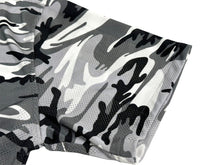 画像をギャラリービューアに読み込む, 極美品 BALENCIAGA バレンシアガ 半袖シャツ サイズ39 ポリエステル 647651 開襟 カモ柄 21SS グレー ホワイト ブラック 中古 65817