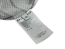 画像をギャラリービューアに読み込む, 極美品 BALENCIAGA バレンシアガ 半袖シャツ サイズ39 ポリエステル 647651 開襟 カモ柄 21SS グレー ホワイト ブラック 中古 65817