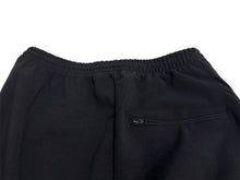 画像をギャラリービューアに読み込む, 極美品 BALENCIAGA バレンシアガ トラックパンツ 595007 サイズ44 サイドライン ロゴ刺繍 ブラック ホワイト 19AW 中古 65820