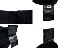 画像をギャラリービューアに読み込む, 極美品 BALENCIAGA バレンシアガ トラックパンツ 595007 サイズ44 サイドライン ロゴ刺繍 ブラック ホワイト 19AW 中古 65820