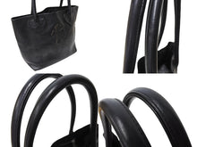 画像をギャラリービューアに読み込む, CHROME HEARTS クロムハーツ FSトート トートバッグ クロスパッチ ブラック シルバー金具 中古 65824