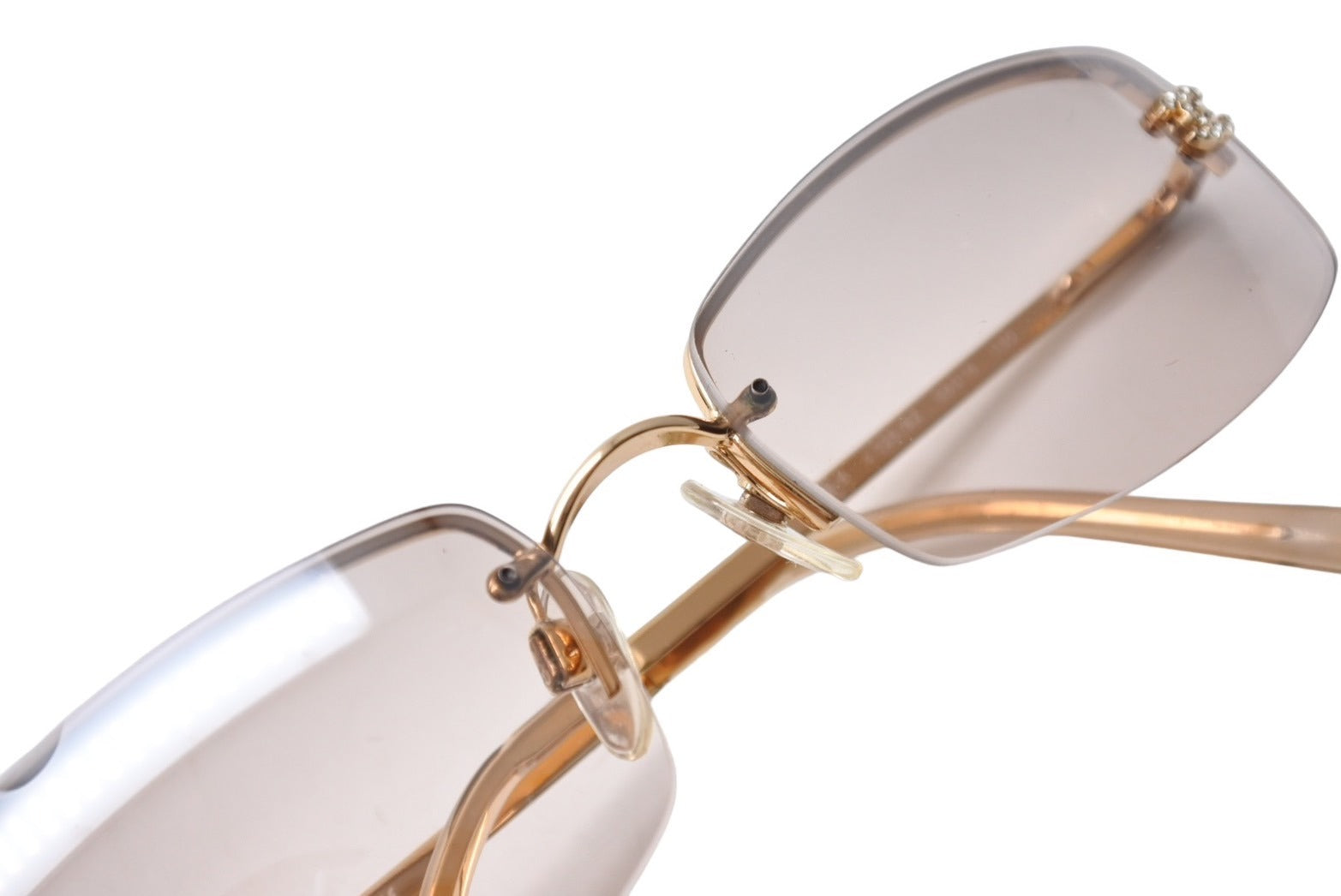 CHANEL シャネル サングラス ココマーク ラインストーン 4093-B