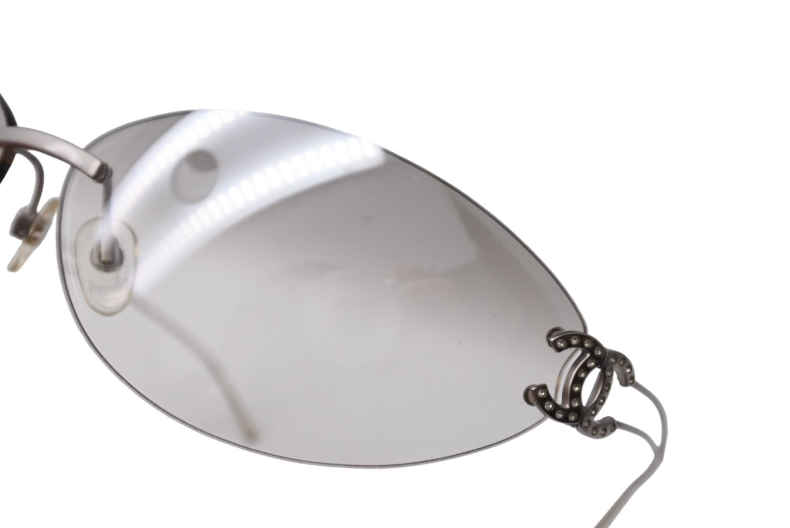 CHANEL シャネル サングラス ココマーク ラインストーン 4049-B