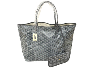 新品未使用 GOYARD ゴヤール トートバッグ SAINTLOUIS PM VERT サンルイGM PVCコーティングキャンバス グレー 中古  65682 – Casanova Vintage