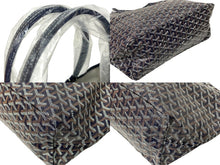 Load image into Gallery viewer, 新品未使用 GOYARD ゴヤール SAINTLOUIS PM VERT サンルイPM トートバッグ ゴヤールディンキャンバス ネイビー カーフスキン 中古 65854