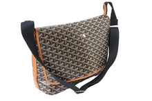 Load image into Gallery viewer, 極美品 GOYARD ゴヤール カペシアンMM ショルダーバッグ CAPETIMMLTY01CG01P ブラウン シルバー金具 中古 65855