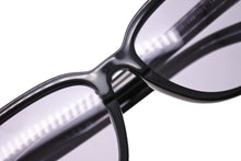 Load image into Gallery viewer, PRADA プラダ サングラス アイウェア サイドロゴ VPR 04Y-F イタリア製 プラスチック ブラック シルバー金具 美品 中古 65865