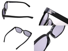 Load image into Gallery viewer, PRADA プラダ サングラス アイウェア サイドロゴ VPR 04Y-F イタリア製 プラスチック ブラック シルバー金具 美品 中古 65865