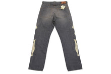 Load image into Gallery viewer, 新品未使用 KAPITAL キャピタル 14ozブラックデニム メキシカンタキシード 5P OKAGILLY コットン レザー ブラック 65893