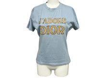 Load image into Gallery viewer, 極美品 Christian Dior クリスチャンディオール 半袖Ｔシャツ J&#39;ADORE ジャドール サイズ42 フェルト刺繍 3P16155020 中古 65894