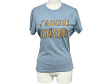 画像をギャラリービューアに読み込む, Christian Dior クリスチャンディオール 半袖Ｔシャツ J'ADORE ジャドール サイズ42 フェルト刺繍 3P16155020 美品 中古 65895