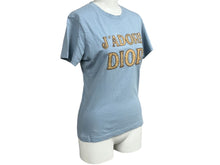 画像をギャラリービューアに読み込む, Christian Dior クリスチャンディオール 半袖Ｔシャツ J'ADORE ジャドール サイズ42 フェルト刺繍 3P16155020 美品 中古 65895