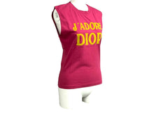 Load image into Gallery viewer, 極美品 Christian Dior クリスチャンディオール タンクトップ サイズ40 J'ADORE ジャドール 2A12155300 ピンク 中古 65896