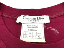 画像をギャラリービューアに読み込む, 極美品 Christian Dior クリスチャンディオール タンクトップ J'ADORE ジャドール 1H12055300 サイズ44 バーガンディ 中古 65897