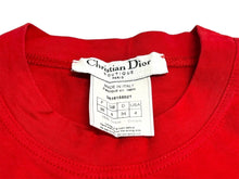 Load image into Gallery viewer, 極美品 Christian Dior クリスチャンディオール 半袖Ｔシャツ J&#39;ADORE ジャドール サイズ36 コットン レッド 3A16155021 中古 65898