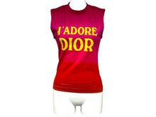 画像をギャラリービューアに読み込む, 新品未使用 Christian Dior クリスチャンディオール タンクトップ J'ADORE ジャドール 2H12155301 サイズ38 ピンク オレンジ 中古 65899
