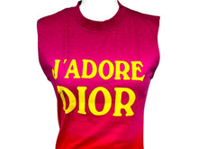 画像をギャラリービューアに読み込む, 新品未使用 Christian Dior クリスチャンディオール タンクトップ J'ADORE ジャドール 2H12155301 サイズ38 ピンク オレンジ 中古 65899
