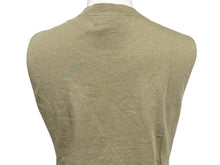 Load image into Gallery viewer, Christian Dior クリスチャンディオール タンクトップ 3P16155302 サイズ38 デニムロゴ プリント カーキ コットン 美品 中古 65902