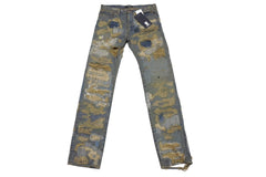 Brand new, unused UNDERCOVER 85 denim pants UC2B9503 ARTS&CRAFTS Size 3 Reissue ComplexCon Indigo Used 65904