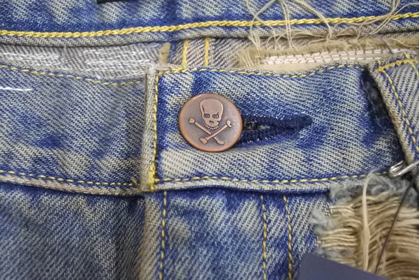 Brand new, unused UNDERCOVER 85 denim pants UC2B9503 ARTS&CRAFTS Size 3 Reissue ComplexCon Indigo Used 65904