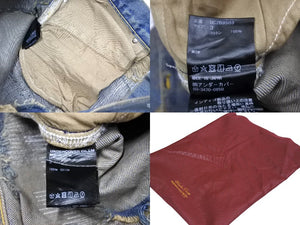 Brand new, unused UNDERCOVER 85 denim pants UC2B9503 ARTS&CRAFTS Size 3 Reissue ComplexCon Indigo Used 65904