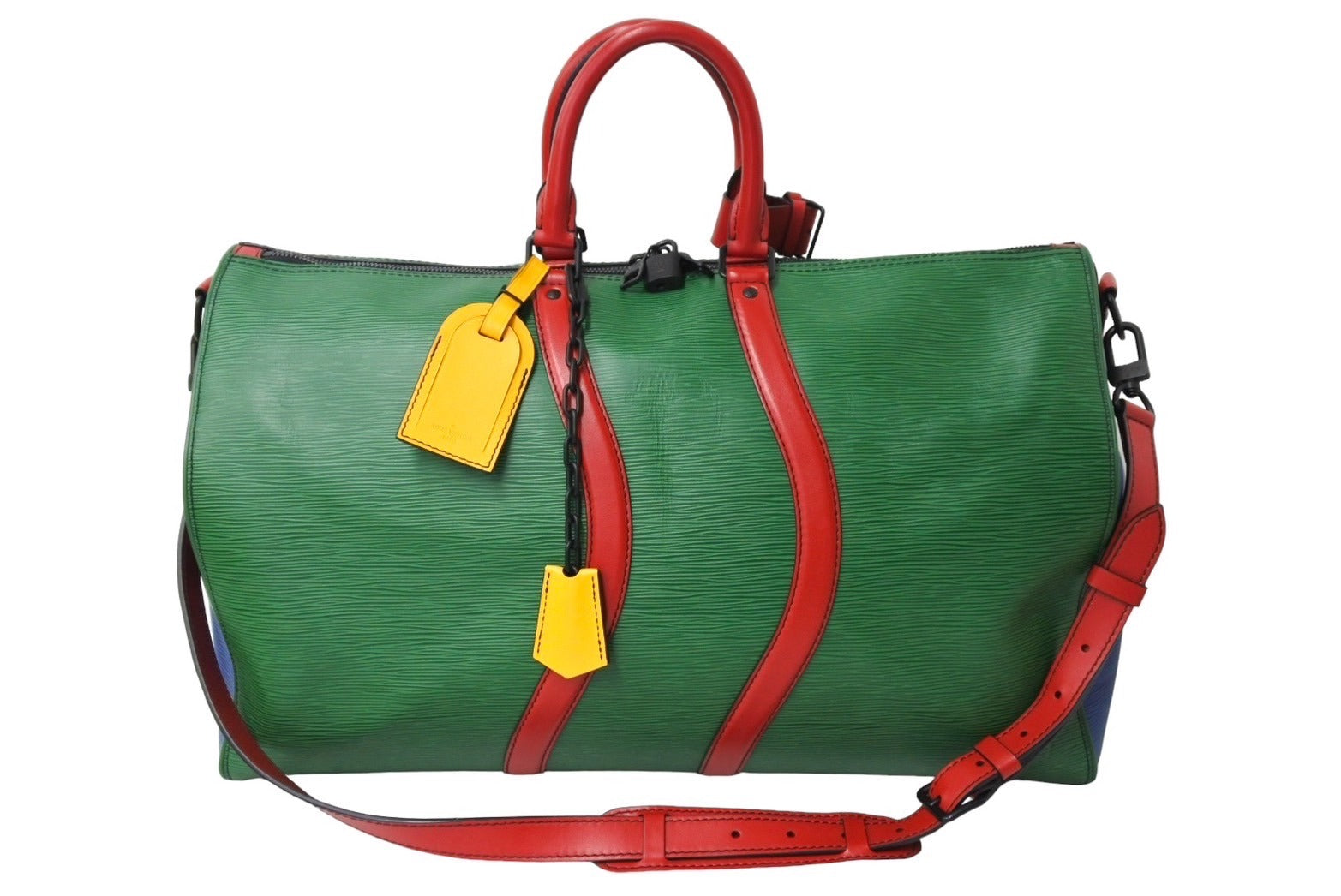 中古　ルイヴィトン キーポル バンドリエール50 LOUIS VUITTON】ルイヴィトン『タイガ キーポル バンドリエール 50