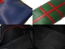 画像をギャラリービューアに読み込む, 極美品 LOUIS VUITTON ルイヴィトン キーポル バンドリエール50 ウェイビー ボストンバッグ エピレザー マルチカラー M55571 中古 65908