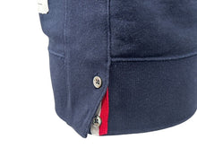 画像をギャラリービューアに読み込む, THOM BROWNE トムブラウン スウェット トレーナー サイズ0 MJT021H-00535461 ネイビー コットン スリット 美品 中古 65914