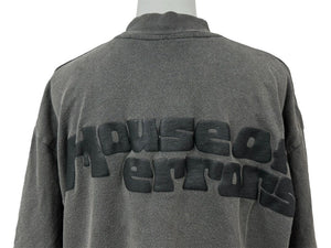 House of errors ハウスオブエラーズ Eye アイ 半袖Ｔシャツ サイズXXS 両面プリント パフプリント コットン グレー 美品 中古 65916