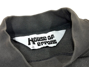 House of errors ハウスオブエラーズ Eye アイ 半袖Ｔシャツ サイズXXS 両面プリント パフプリント コットン グレー 美品 中古 65916