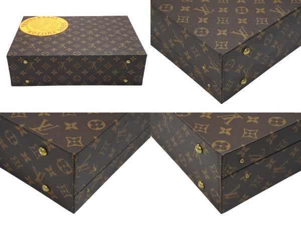 極美品 LOUIS VUITTON ルイヴィトン ボワット ビジュー ジュエリーケース トランクケース M47120 モノグラム ペイント 中古 4b006592