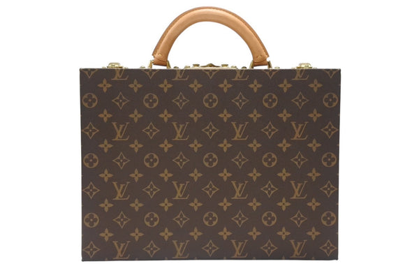 極美品 LOUIS VUITTON ルイヴィトン ボワット ビジュー ジュエリーケース トランクケース M47120 モノグラム ペイント 中古 4b006592