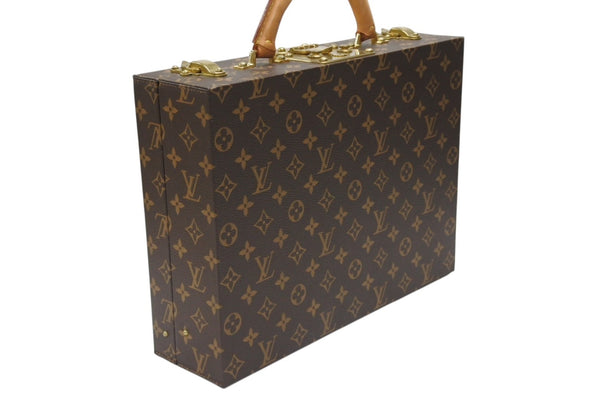 極美品 LOUIS VUITTON ルイヴィトン ボワット ビジュー ジュエリーケース トランクケース M47120 モノグラム ペイント 中古 4b006592