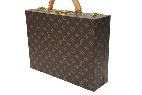 極美品 LOUIS VUITTON ルイヴィトン ボワット ビジュー ジュエリーケース トランクケース M47120 モノグラム ペイント 中古 4b006592