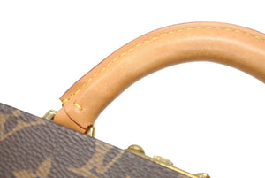 極美品 LOUIS VUITTON ルイヴィトン ボワット ビジュー ジュエリーケース トランクケース M47120 モノグラム ペイント 中古 4b006592