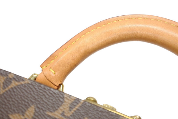 極美品 LOUIS VUITTON ルイヴィトン ボワット ビジュー ジュエリーケース トランクケース M47120 モノグラム ペイント 中古 4b006592