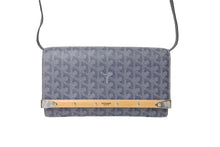 Load image into Gallery viewer, 極美品 GOYARD ゴヤール モンテカルロPM ショルダーバッグ クラッチバッグ グレー シルバー金具 中古 65923