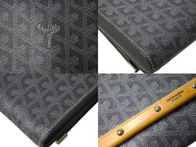 Load image into Gallery viewer, 極美品 GOYARD ゴヤール モンテカルロPM ショルダーバッグ クラッチバッグ グレー シルバー金具 中古 65923