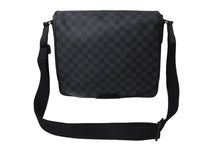 Load image into Gallery viewer, 新品同様品 LOUIS VUITTON ルイヴィトン ショルダーバッグ ダニエルMM N58029 ダミエグラフィットブラック シルバー金具 中古 65926